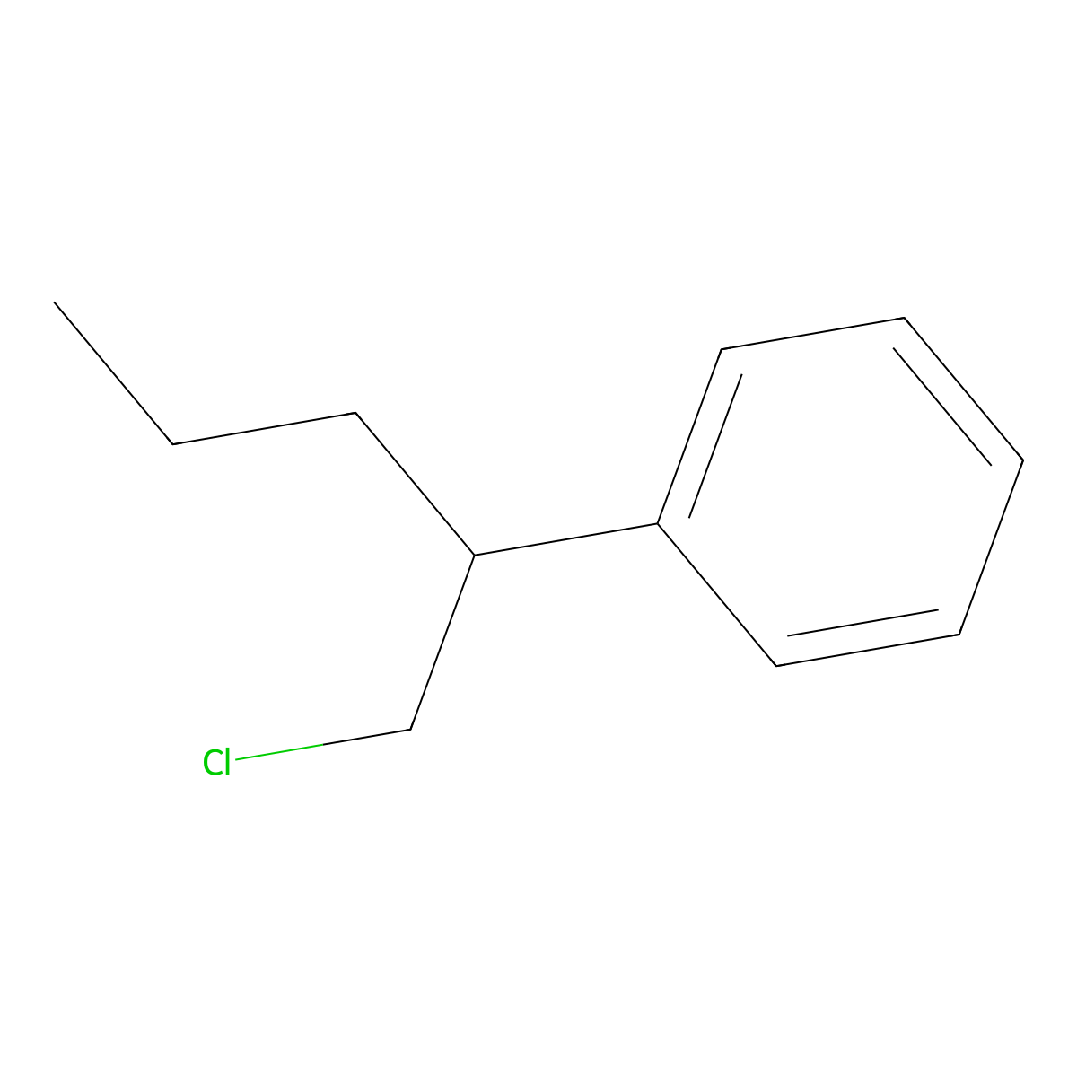 (1-Chloropentan-2-yl)benzene molecular structure, CAS 359442-96-9