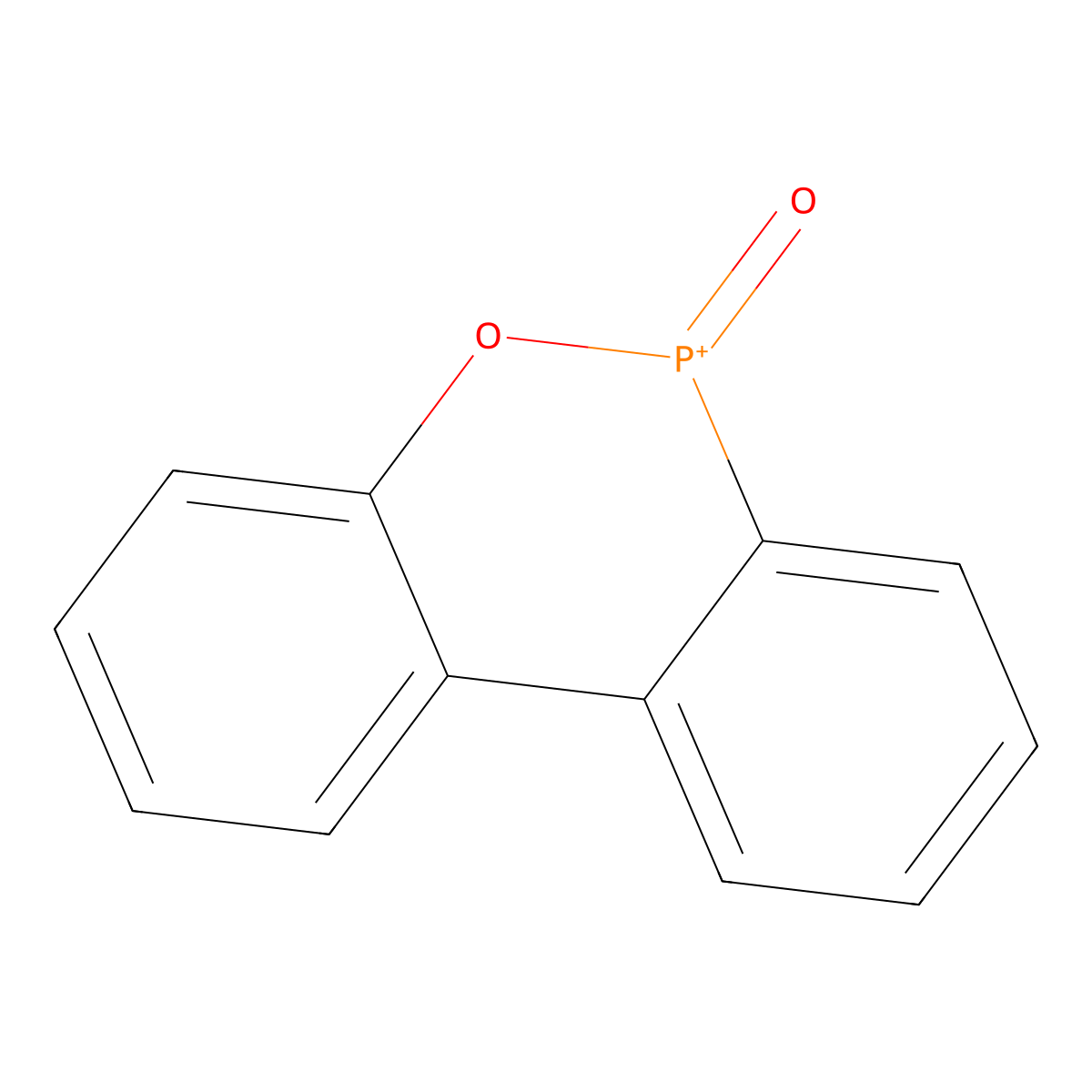 6H-Dibenzo[c,e][1,2]oxaphosphinine 6-oxide molecular structure, CAS 35948-25-5