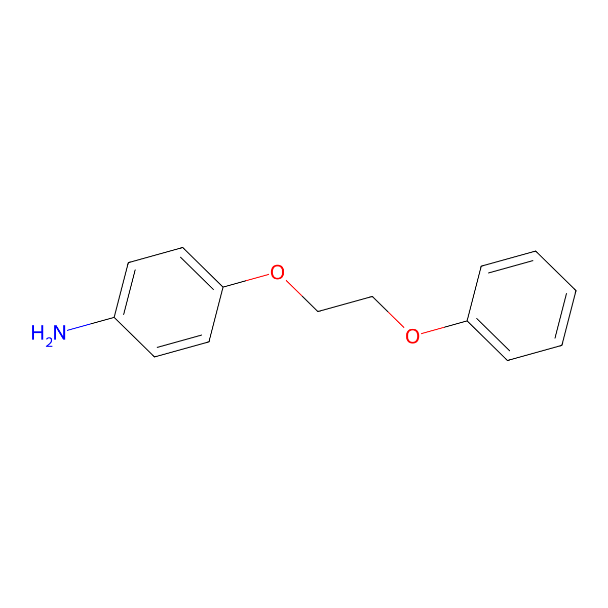 4-(2-Phenoxyethoxy)aniline molecular structure, CAS 35965-96-9