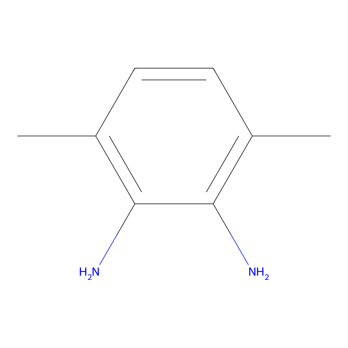 3,6-Dimethylbenzene-1,2-diamine molecular structure, CAS 35975-12-3