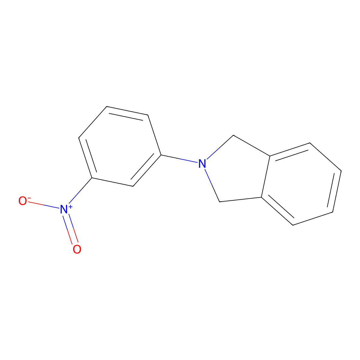 2-(3-Nitrophenyl)isoindoline molecular structure, CAS 359811-06-6