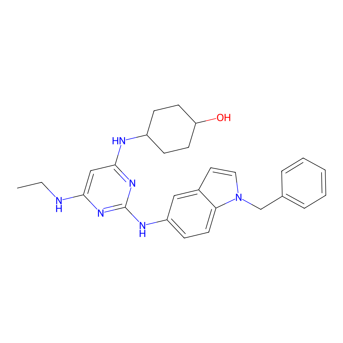 Cdk4/6 Inhibitor IV molecular structure, CAS 359886-84-3