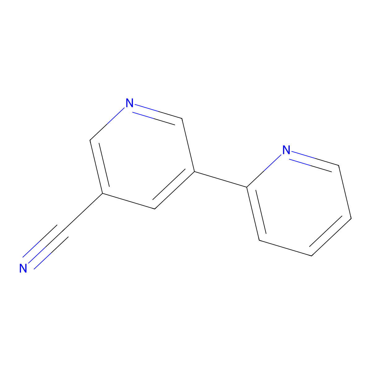 [2,3'-Bipyridine]-5'-carbonitrile molecular structure, CAS 35989-04-9