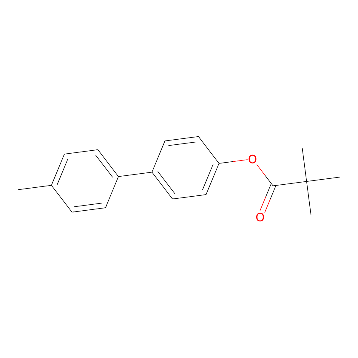 4'-Methyl[1,1'-biphenyl]-4-yl 2,2-dimethylpropanoate molecular structure, CAS 359898-55-8