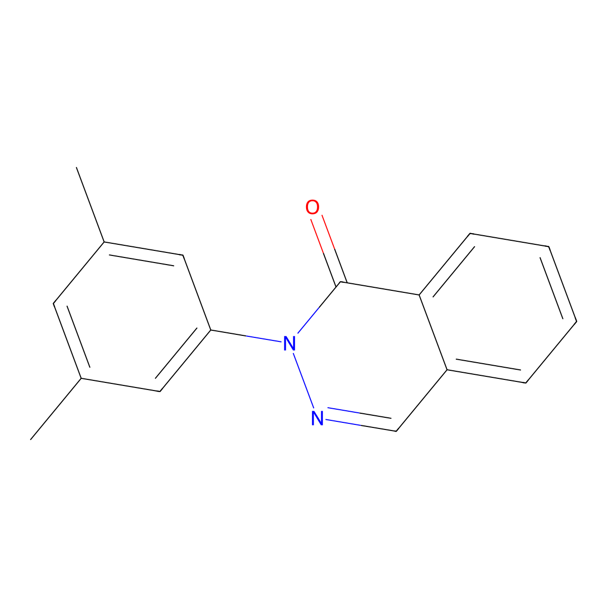 2-(3,5-Dimethylphenyl)-1,2-dihydrophthalazin-1-one molecular structure, CAS 360045-04-1