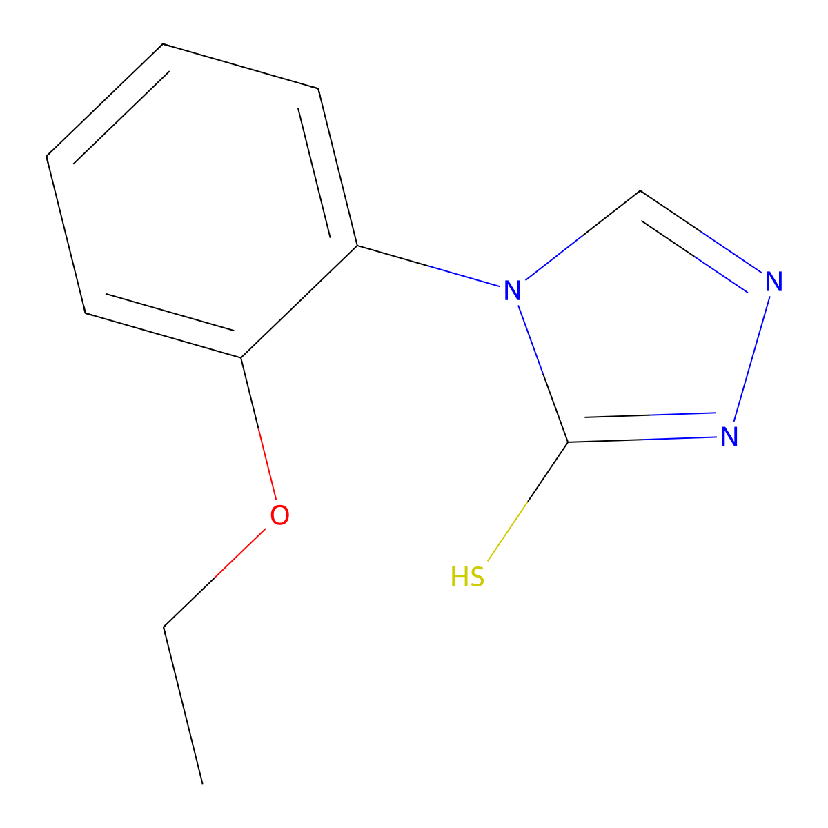 4-(2-Ethoxyphenyl)-4h-1,2,4-triazole-3-thiol molecular structure, CAS 36017-22-8