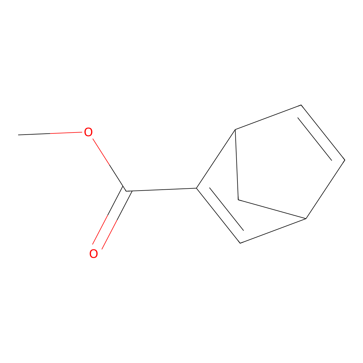 Methyl bicyclo(2.2.1)hepta-2,5-diene-2-carboxylate molecular structure, CAS 3604-36-2