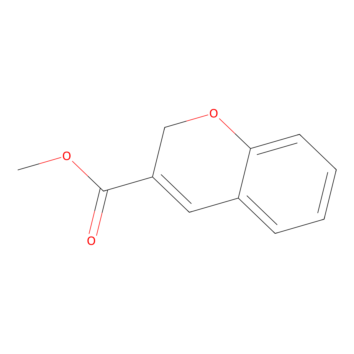 methyl 2H-chromene-3-carboxylate molecular structure, CAS 36044-49-2