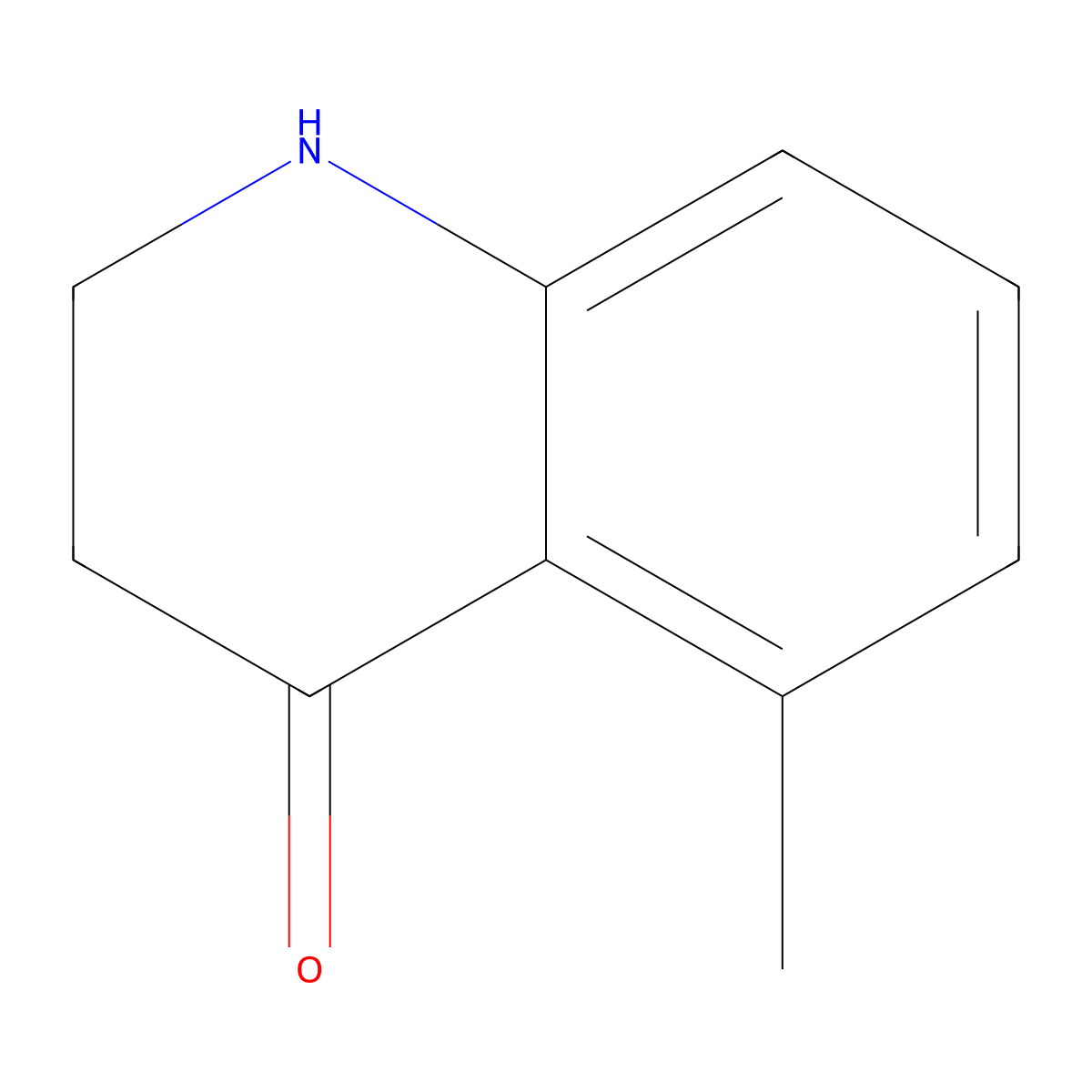 5-Methyl-2,3-dihydroquinolin-4(1H)-one molecular structure, CAS 36053-98-2