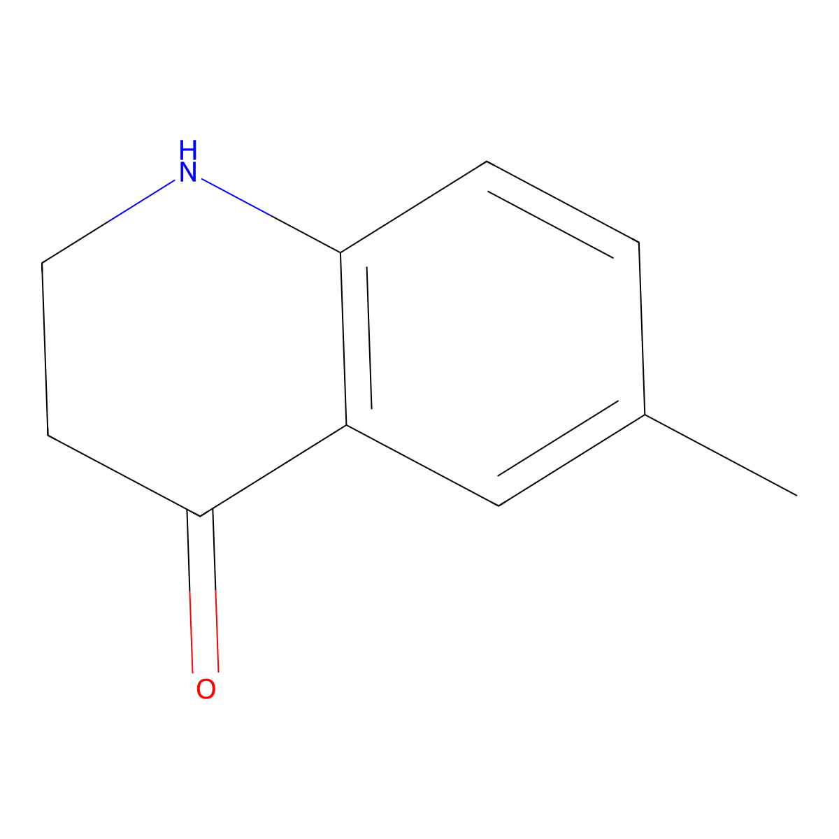6-Methyl-2,3-dihydroquinolin-4(1H)-one molecular structure, CAS 36054-00-9
