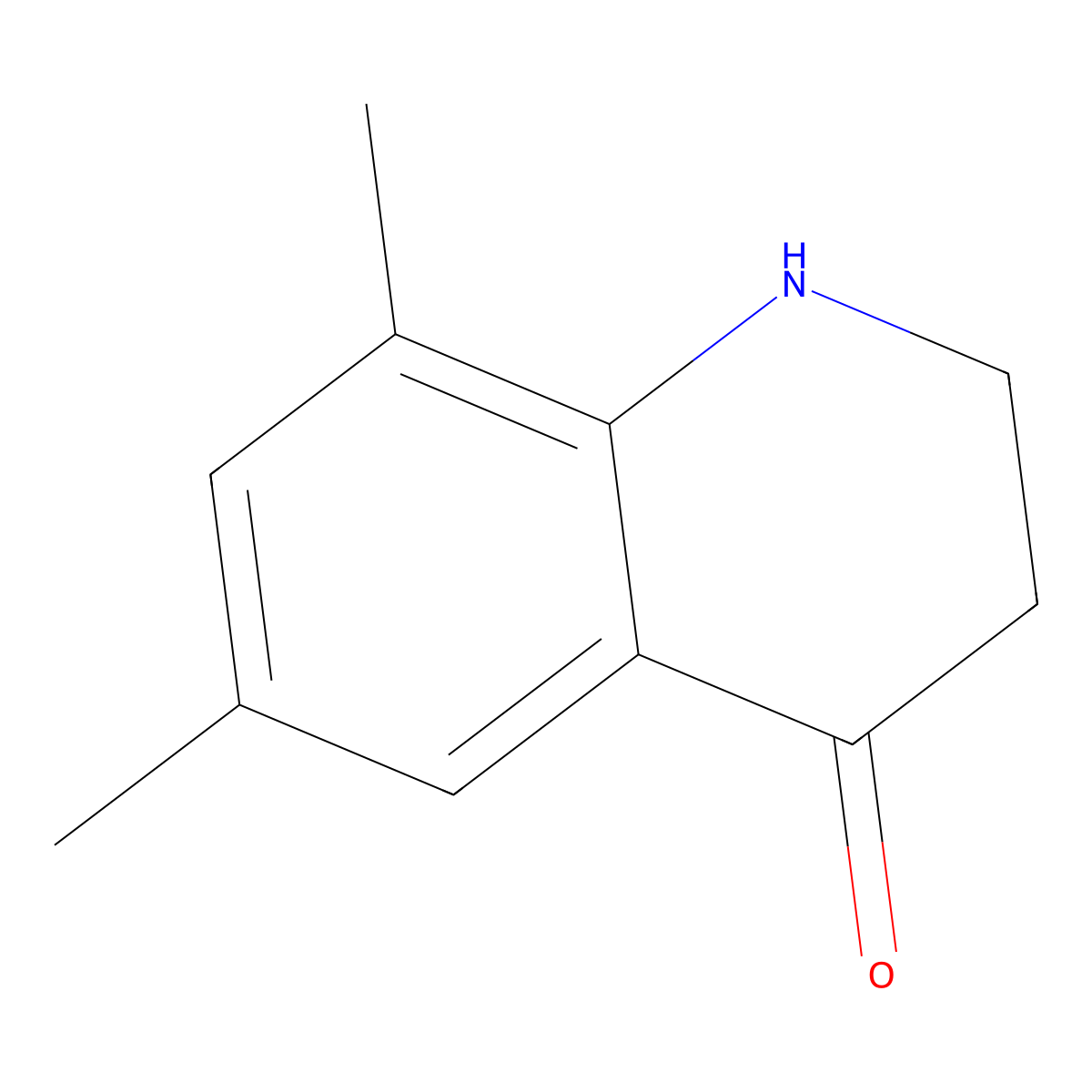 2,3-dihydro-6,8-dimethyl-4(1H)-Quinolinone molecular structure, CAS 36054-10-1