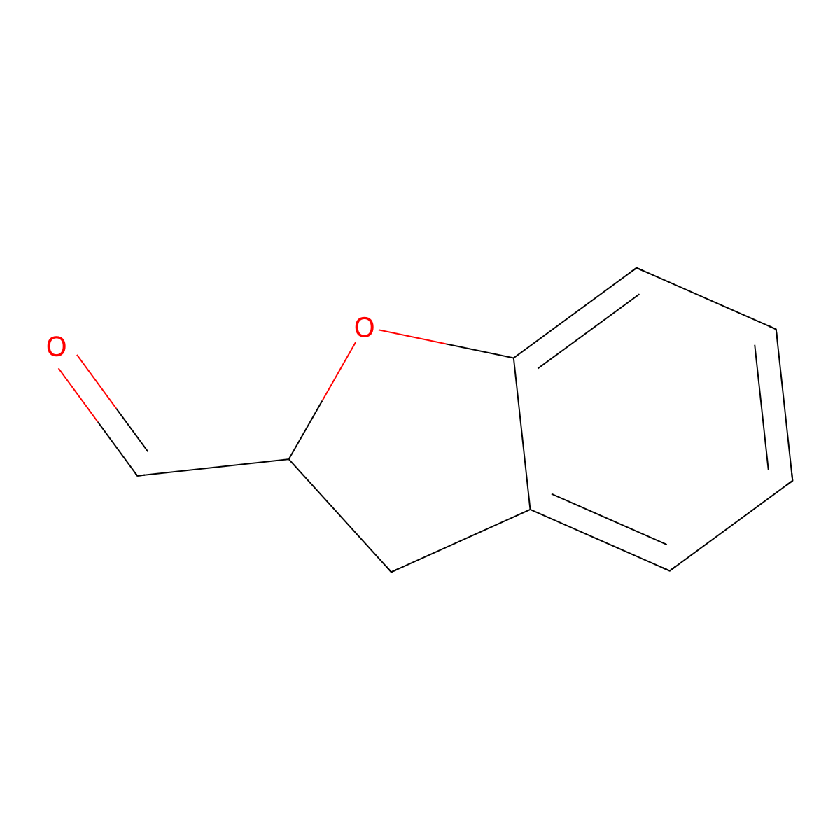 2,3-Dihydrobenzofuran-2-carbaldehyde molecular structure, CAS 36054-77-0