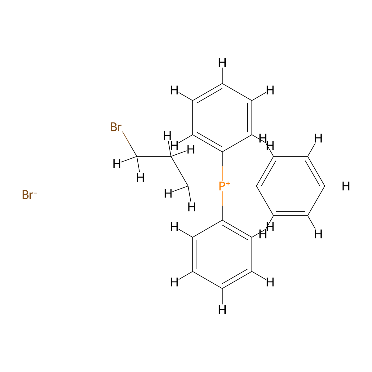 (3-Bromopropyl)triphenylphosphonium bromide molecular structure, CAS 3607-17-8