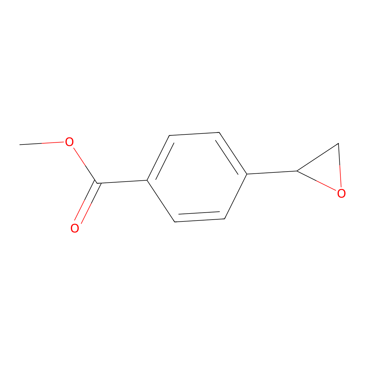 Methyl 4-(oxiran-2-yl)benzoate molecular structure, CAS 36099-25-9