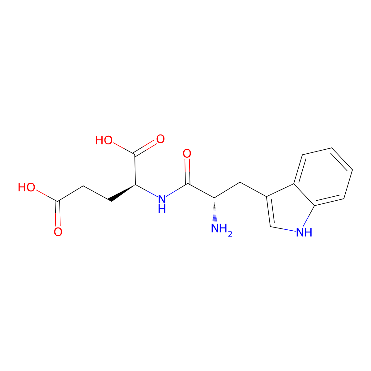 Trp-Glu molecular structure, CAS 36099-95-3