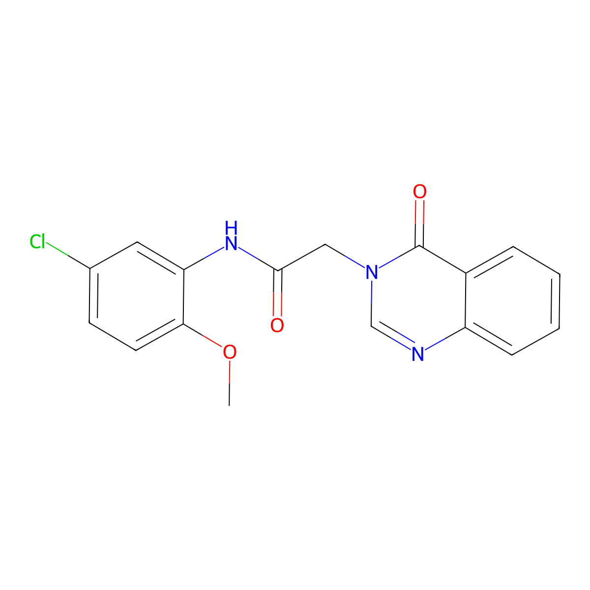 N-(5-chloro-2-methoxyphenyl)-2-(4-oxoquinazolin-3-yl)acetamide molecular structure, CAS 361190-25-2