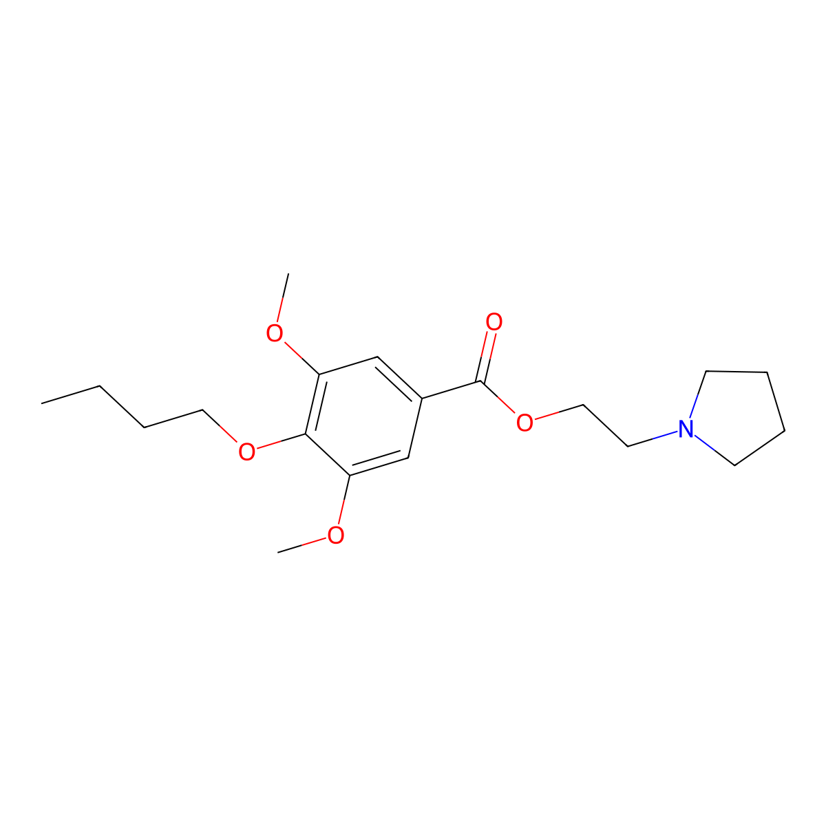 Burodiline molecular structure, CAS 36121-13-8