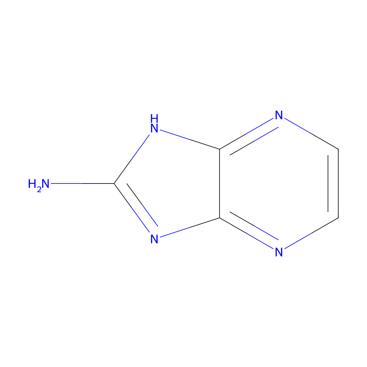 1H-imidazo[4,5-b]pyrazin-2-amine molecular structure, CAS 361382-81-2