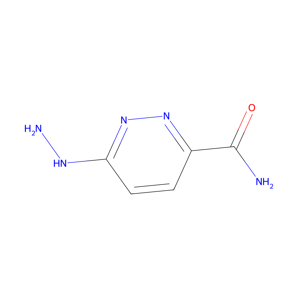 Hydracarbazine molecular structure, CAS 3614-47-9