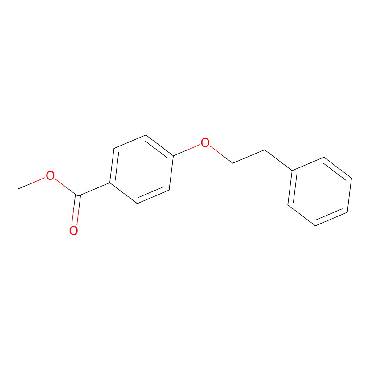 4-Phenethyloxybenzoic Acid Methyl Ester molecular structure, CAS 361456-52-2