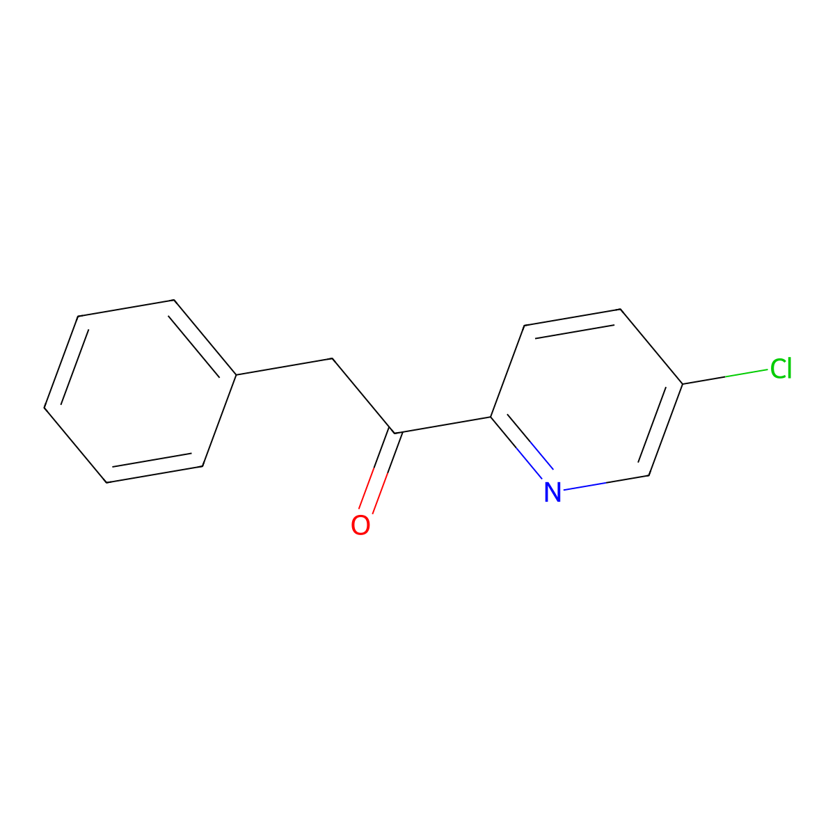 1-(5-Chloropyridin-2-YL)-2-phenylethan-1-one molecular structure, CAS 361467-77-8