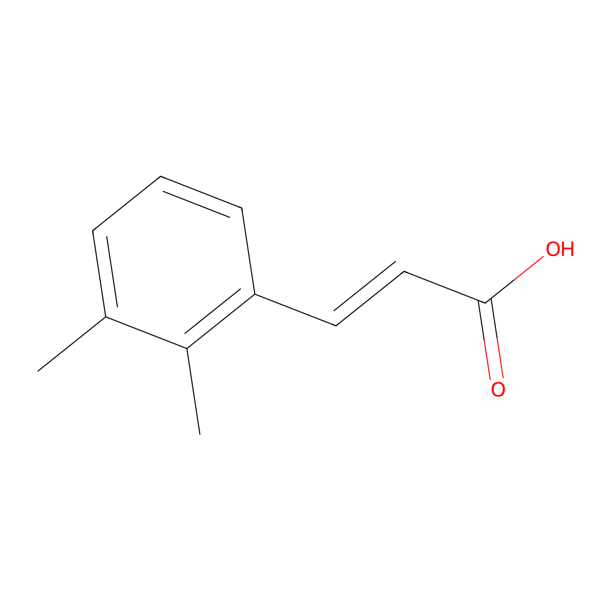 3-(2,3-Dimethylphenyl)-2-propenoic acid molecular structure, CAS 361483-09-2