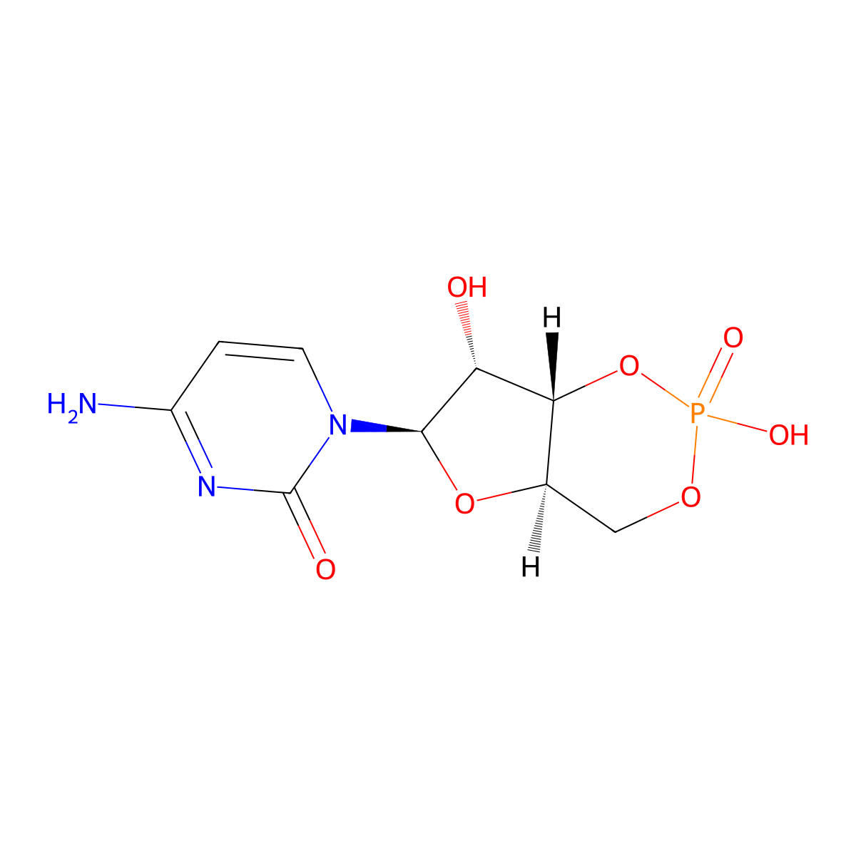 cyclic CMP molecular structure, CAS 3616-08-8