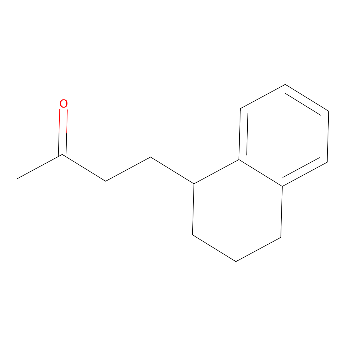 4-(1,2,3,4-Tetrahydronaphthalen-1-yl)butan-2-one molecular structure, CAS 36189-29-4