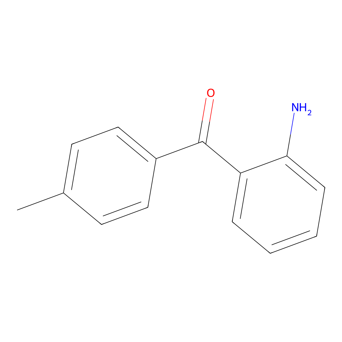 2-Amino-4'-methylbenzophenone m molecular structure, CAS 36192-63-9