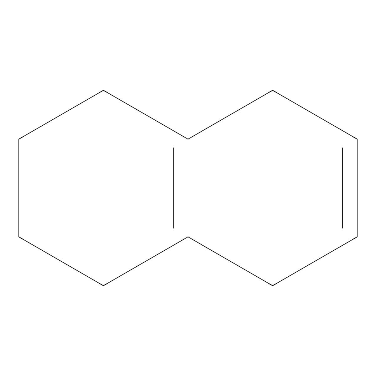 1,2,3,4,5,8-Hexahydronaphthalene molecular structure, CAS 36231-13-7