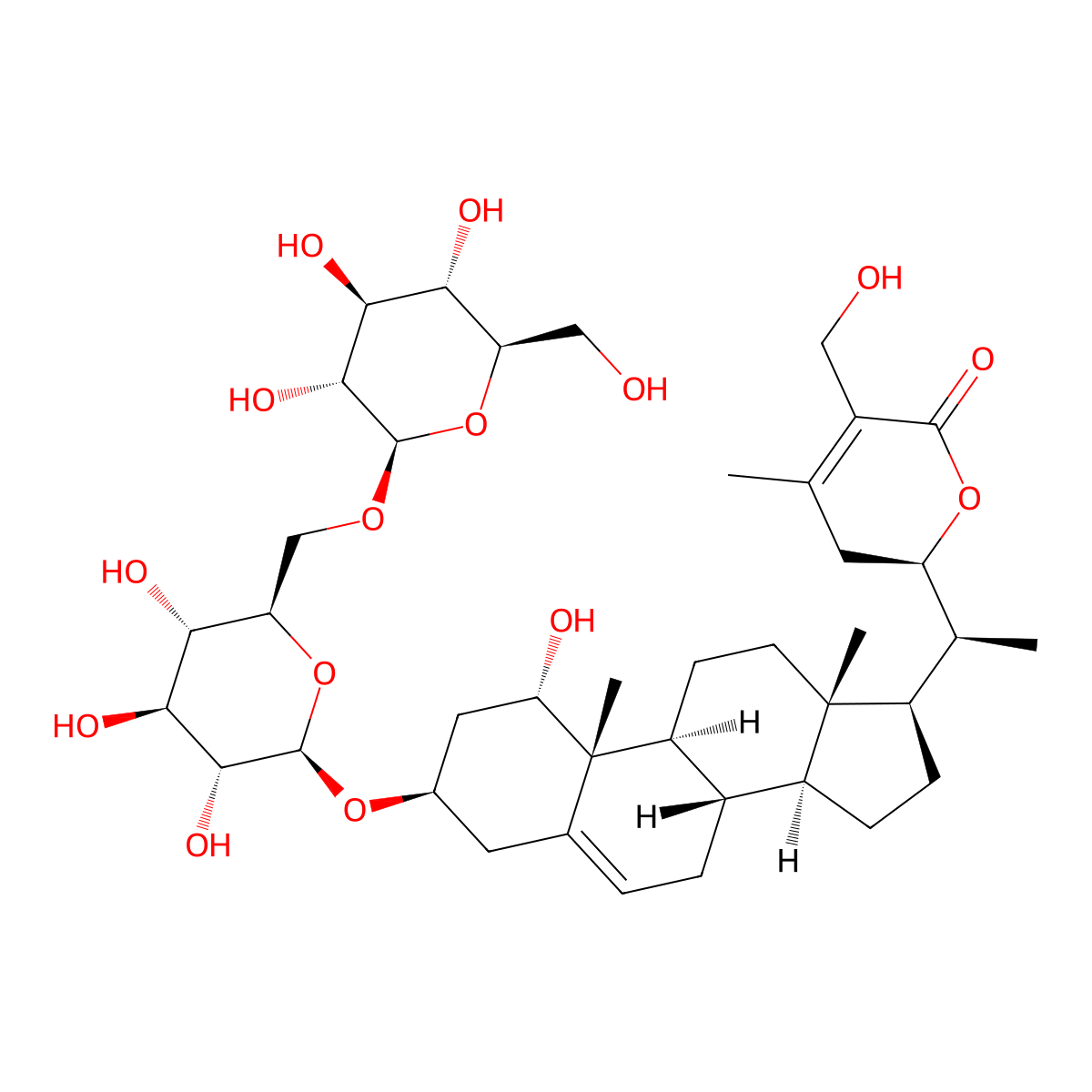 withanoside IV molecular structure, CAS 362472-81-9