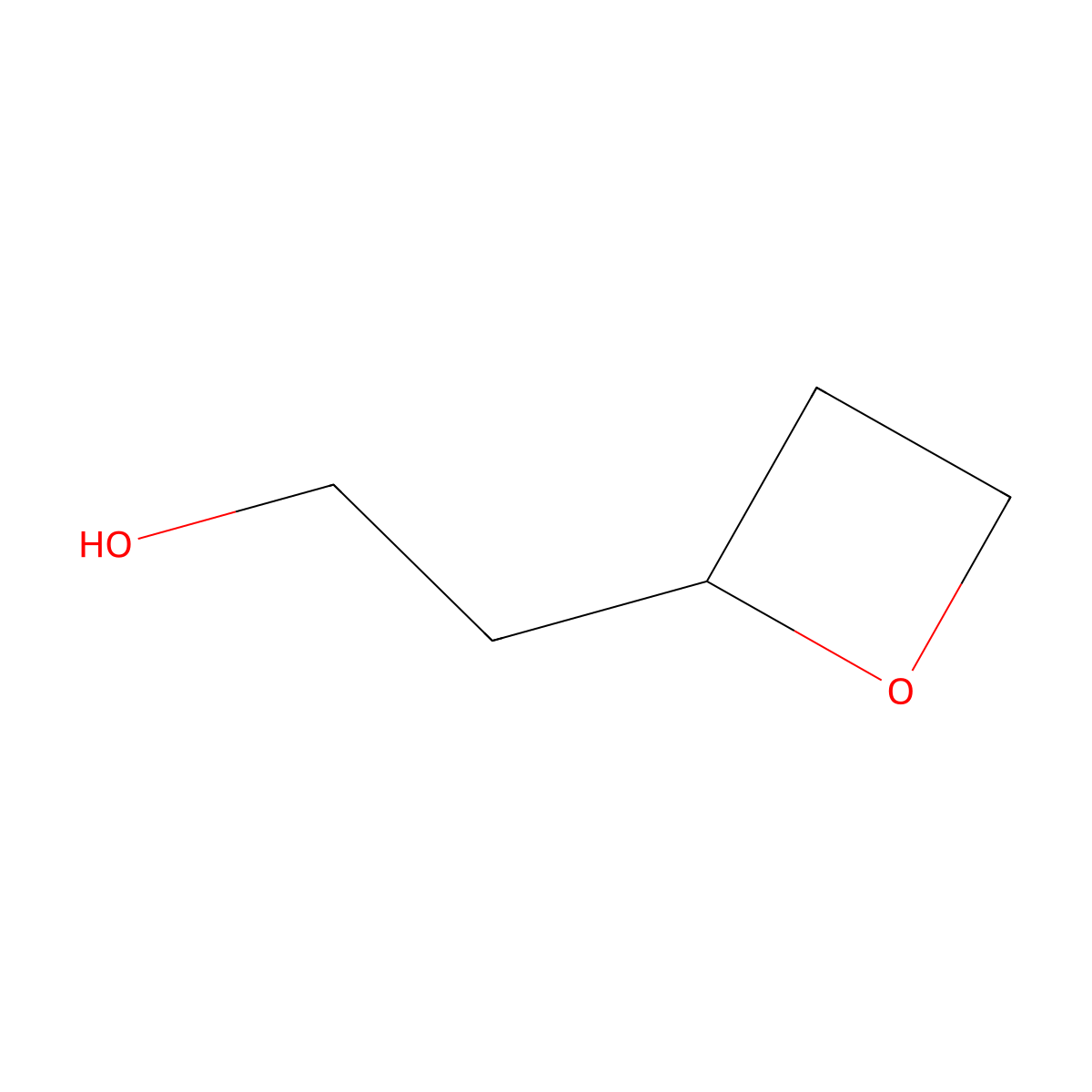 2-(Oxetan-2-yl)ethan-1-ol molecular structure, CAS 362604-33-9