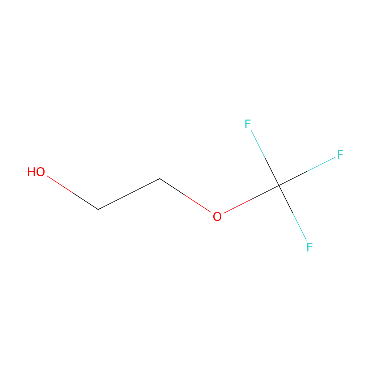 2-(Trifluoromethoxy)ethan-1-ol molecular structure, CAS 362631-84-3
