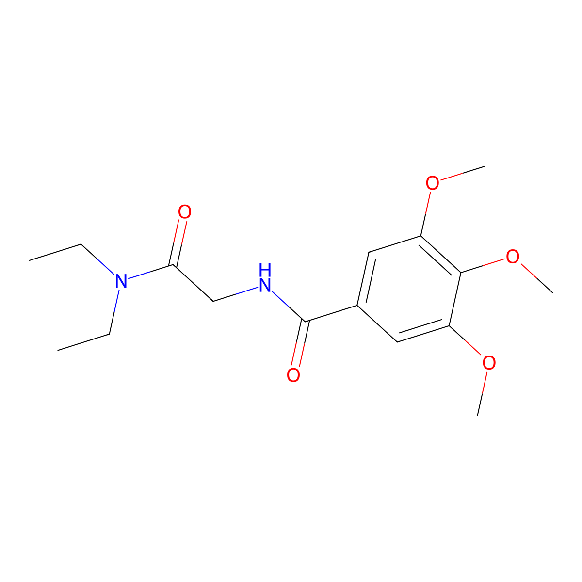 Tricetamide molecular structure, CAS 363-20-2