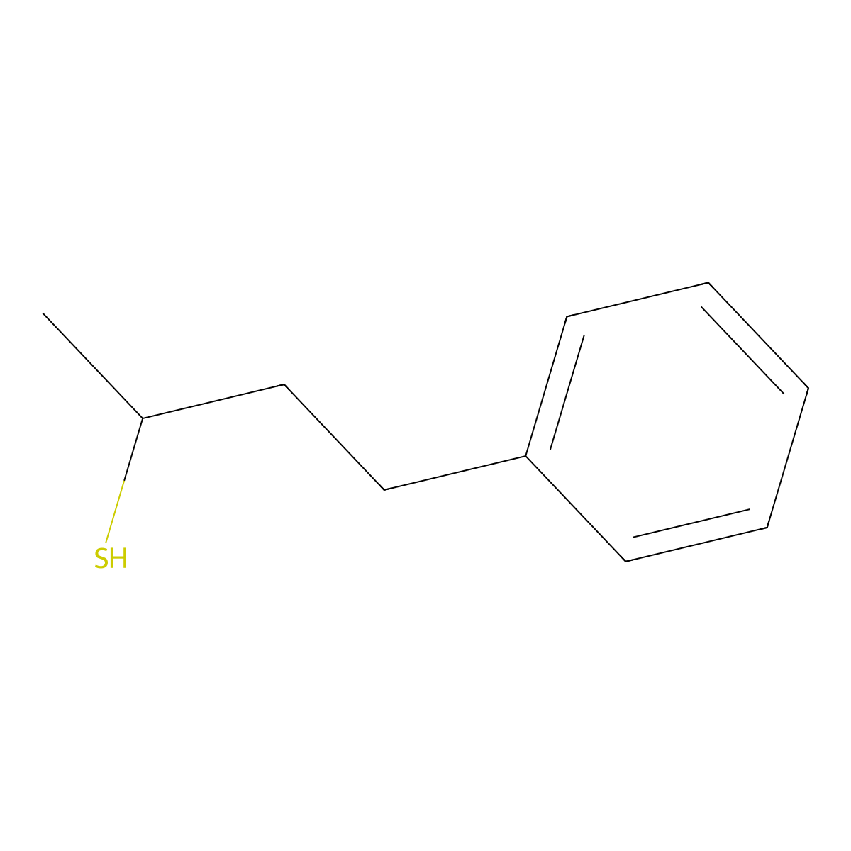 4-Phenylbutane-2-thiol molecular structure, CAS 363136-33-8