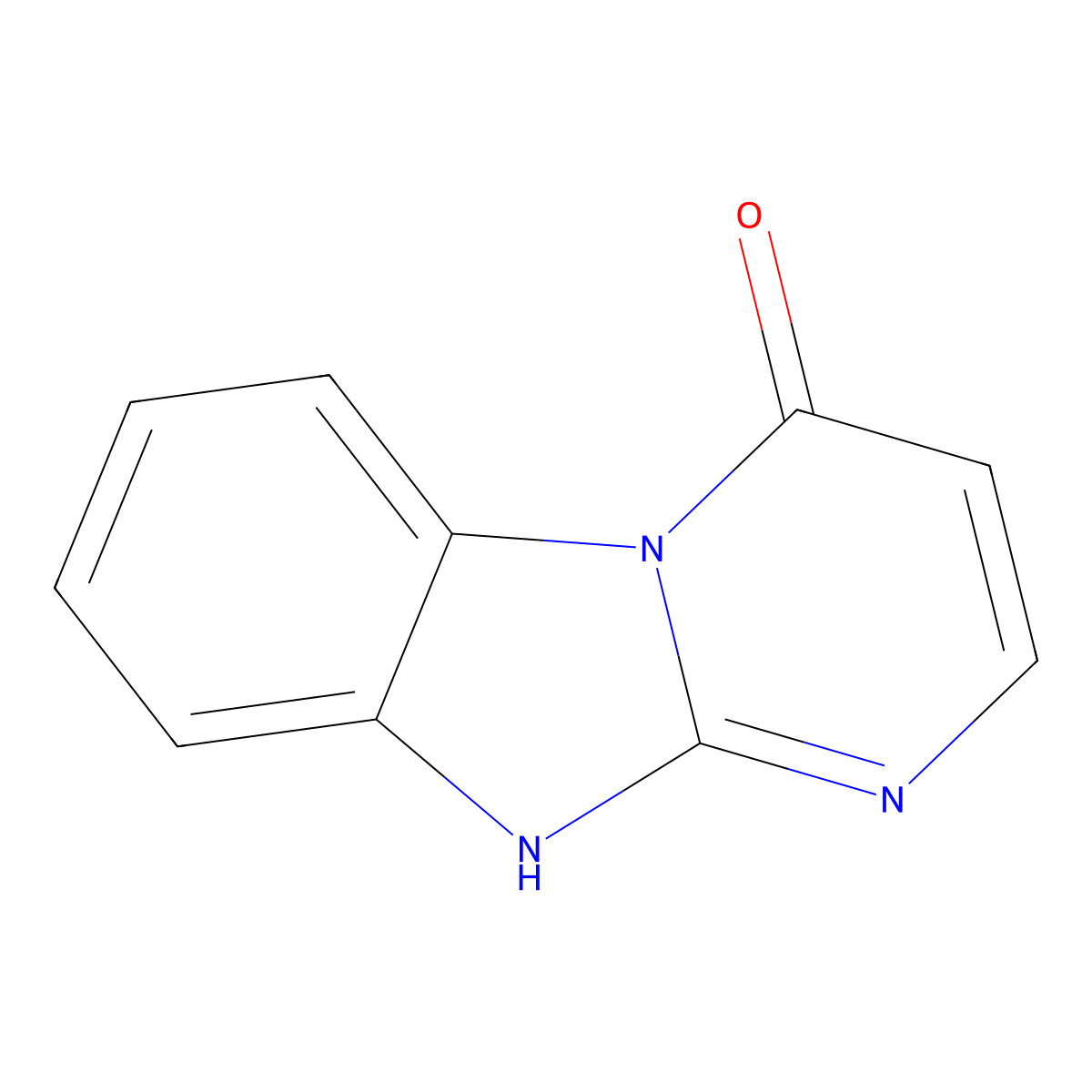 Pyrimido[1,2-a]benzimidazol-4-ol molecular structure, CAS 36320-82-8