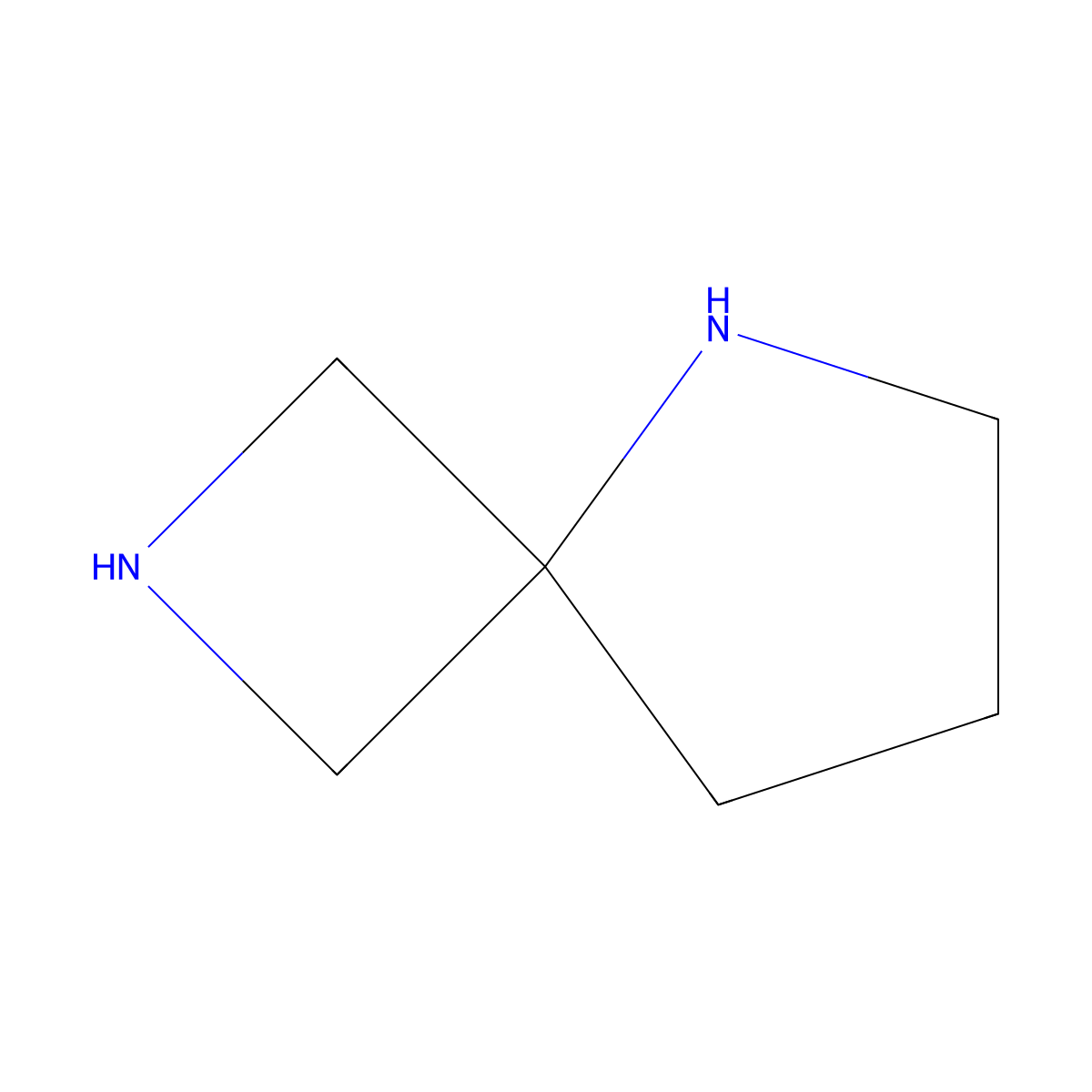 2,5-Diazaspiro[3.4]octane molecular structure, CAS 36328-14-0
