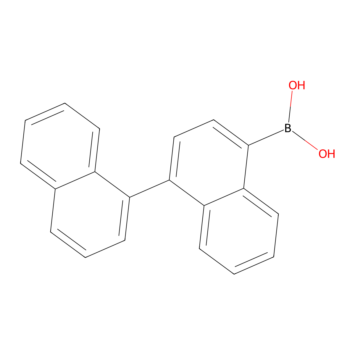 (1,1'-Binaphthalen)-4-ylboronic Acid (contains varying amounts of Anhydride) molecular structure, CAS 363607-69-6