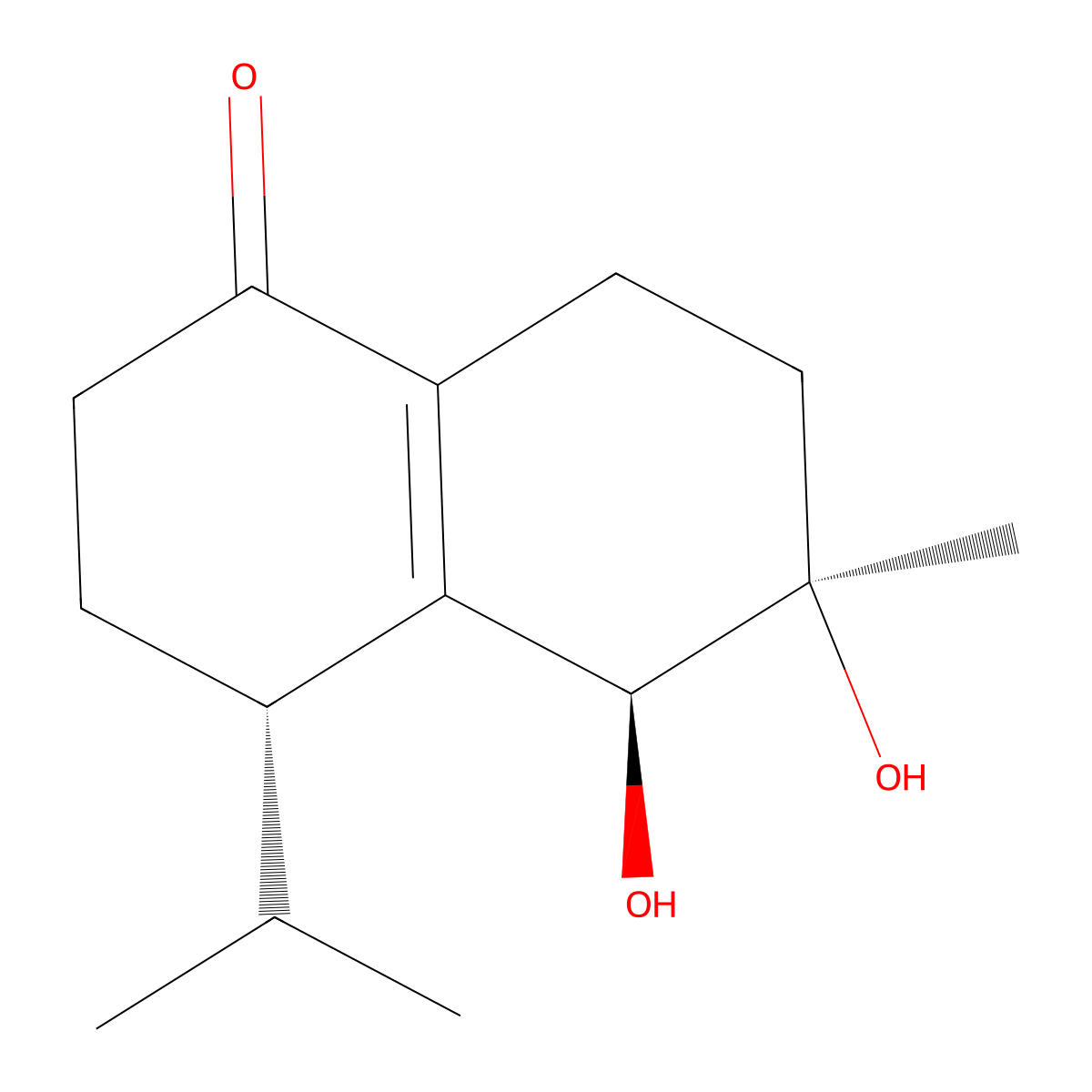 Oxyphyllenodiol A molecular structure, CAS 363610-30-4