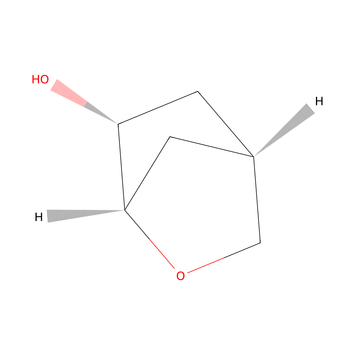 rac-(1R,4R,6R)-2-oxabicyclo(2.2.1)heptan-6-ol molecular structure, CAS 36368-46-4
