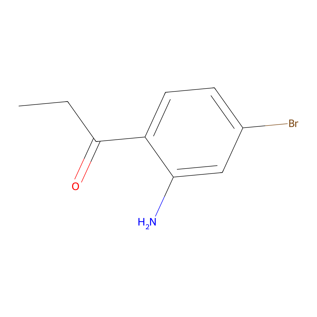 1-(2-Amino-4-bromophenyl)propan-1-one molecular structure, CAS 36372-62-0