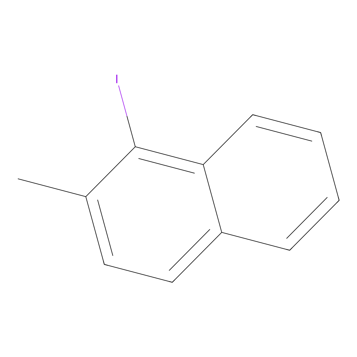 1-Iodo-2-methylnaphthalene molecular structure, CAS 36374-82-0