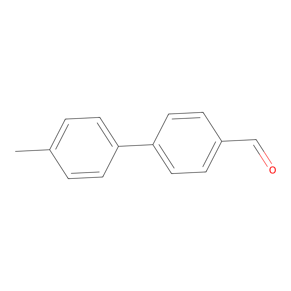 4'-Methyl-[1,1'-biphenyl]-4-carbaldehyde molecular structure, CAS 36393-42-7