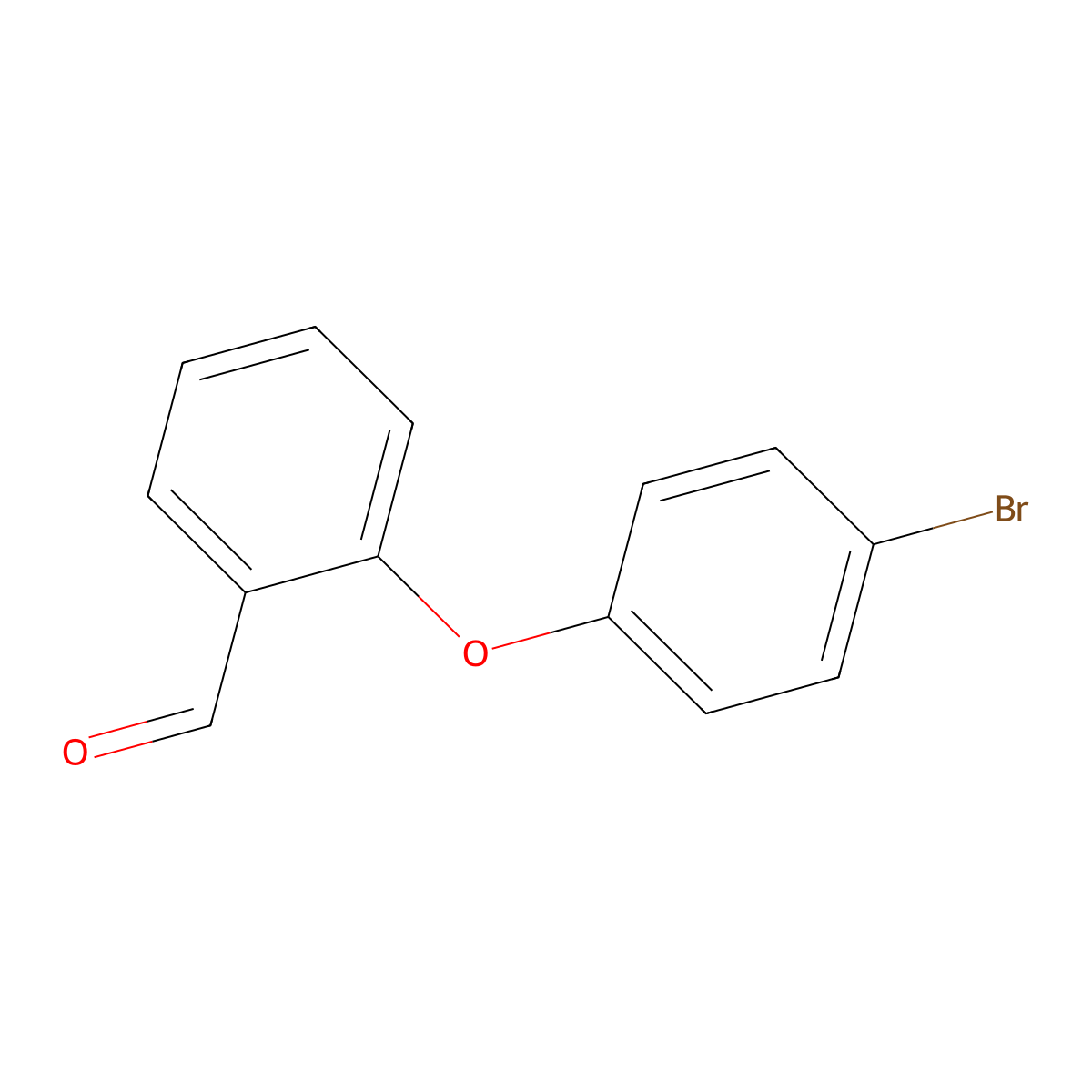 2-(4-Bromophenoxy)benzaldehyde molecular structure, CAS 364323-77-3