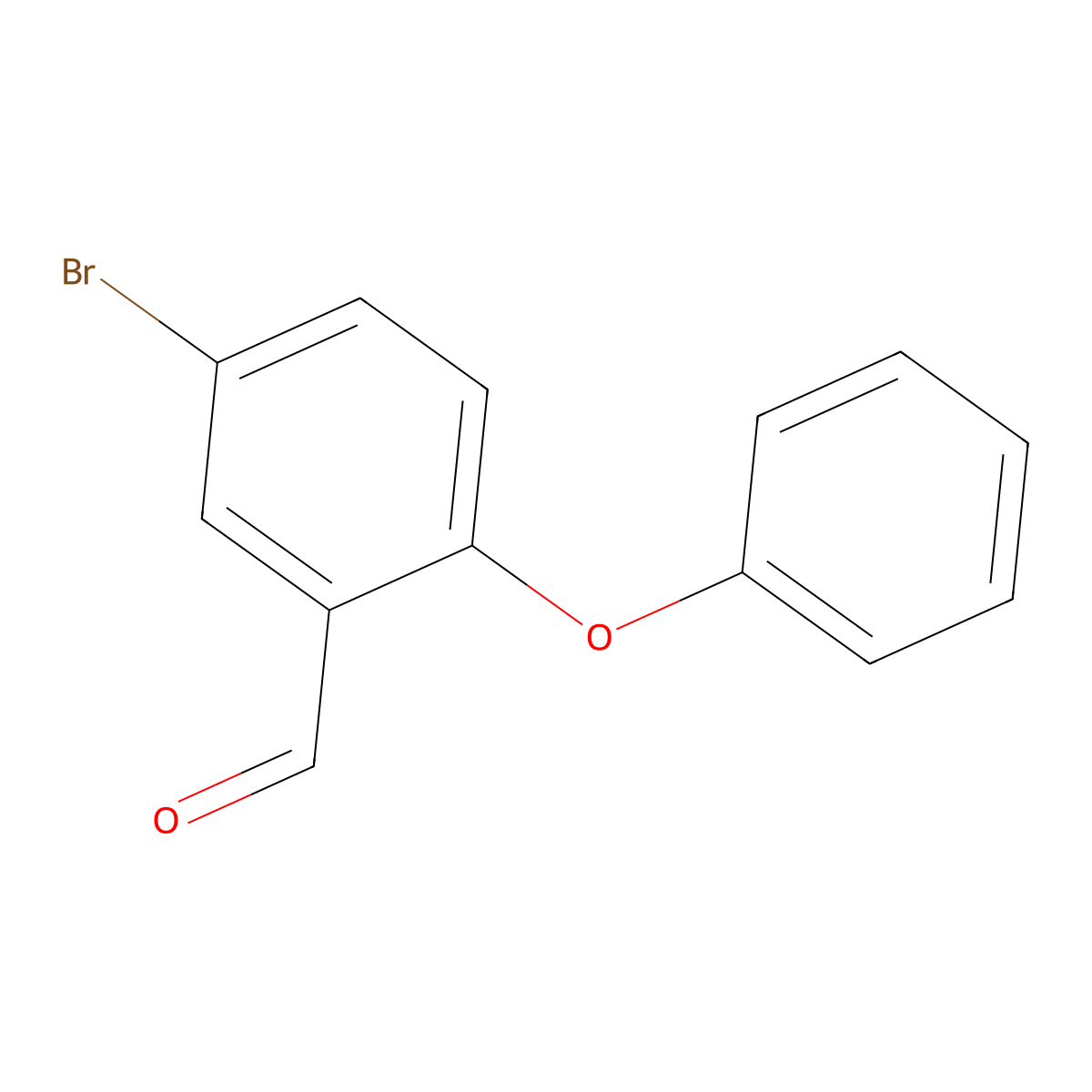 5-Bromo-2-phenoxybenzaldehyde molecular structure, CAS 364354-23-4
