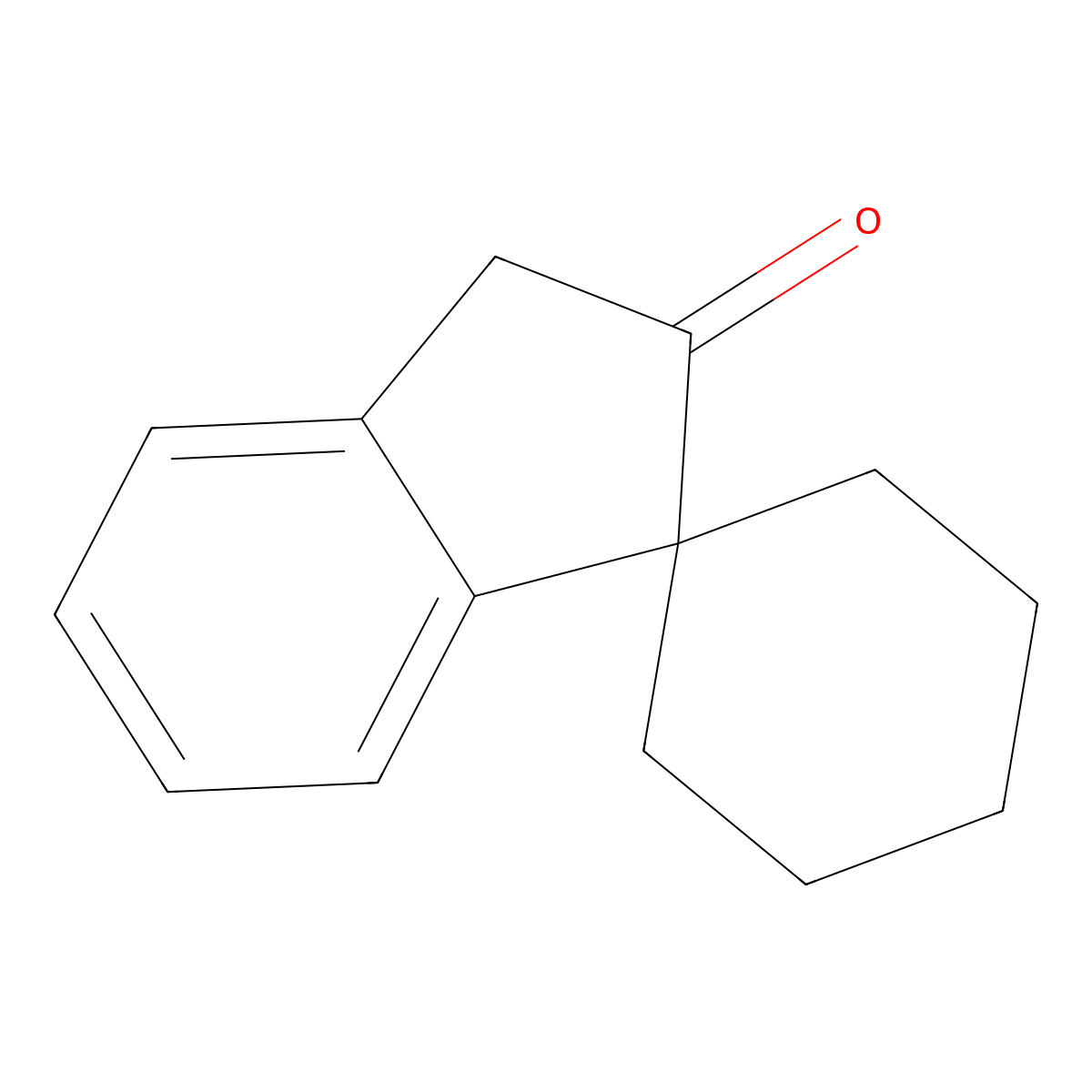 2',3'-Dihydrospiro[cyclohexane-1,1'-inden]-2'-one molecular structure, CAS 36449-68-0