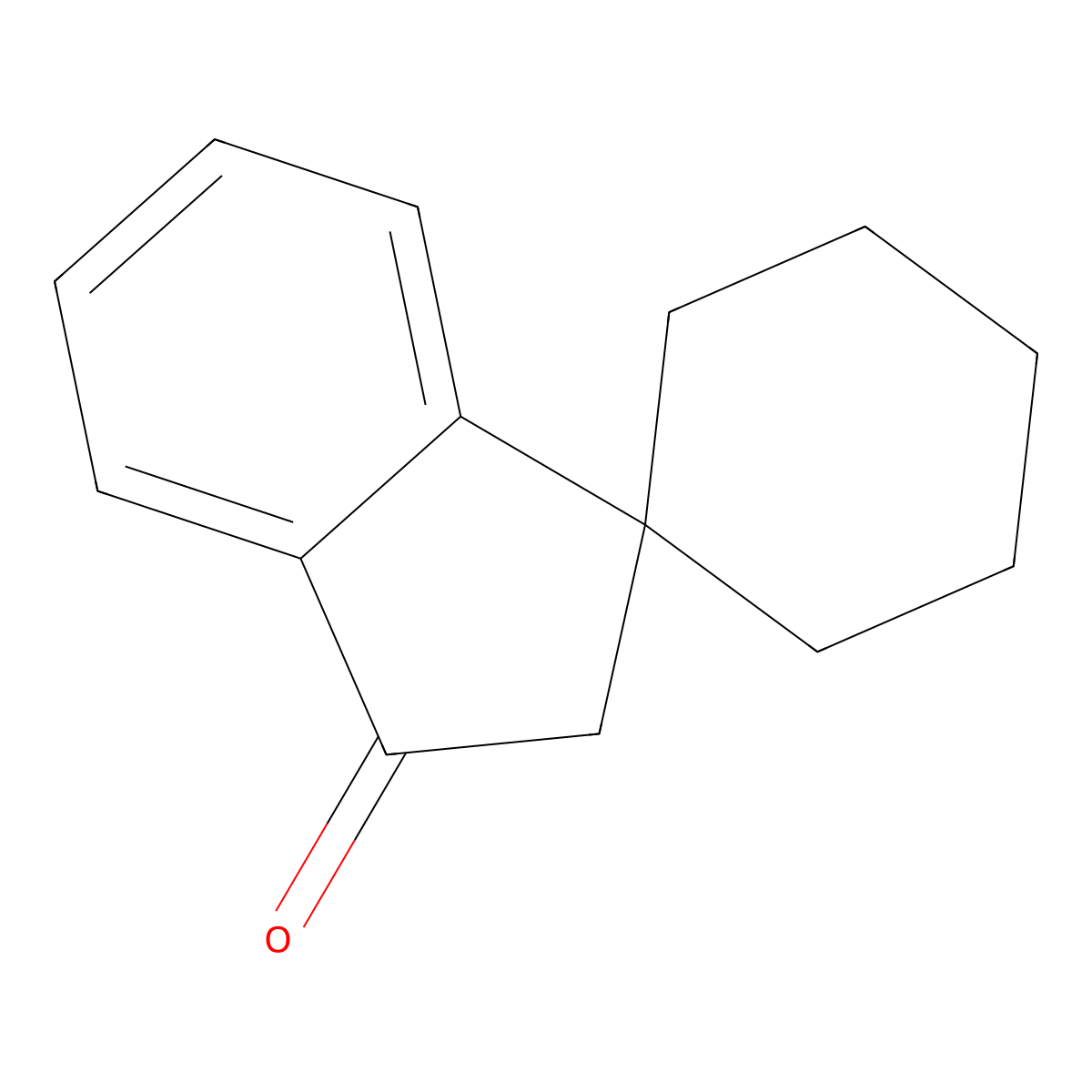 spiro[cyclohexane-1,1'-inden]-3'(2'H)-one molecular structure, CAS 36449-72-6