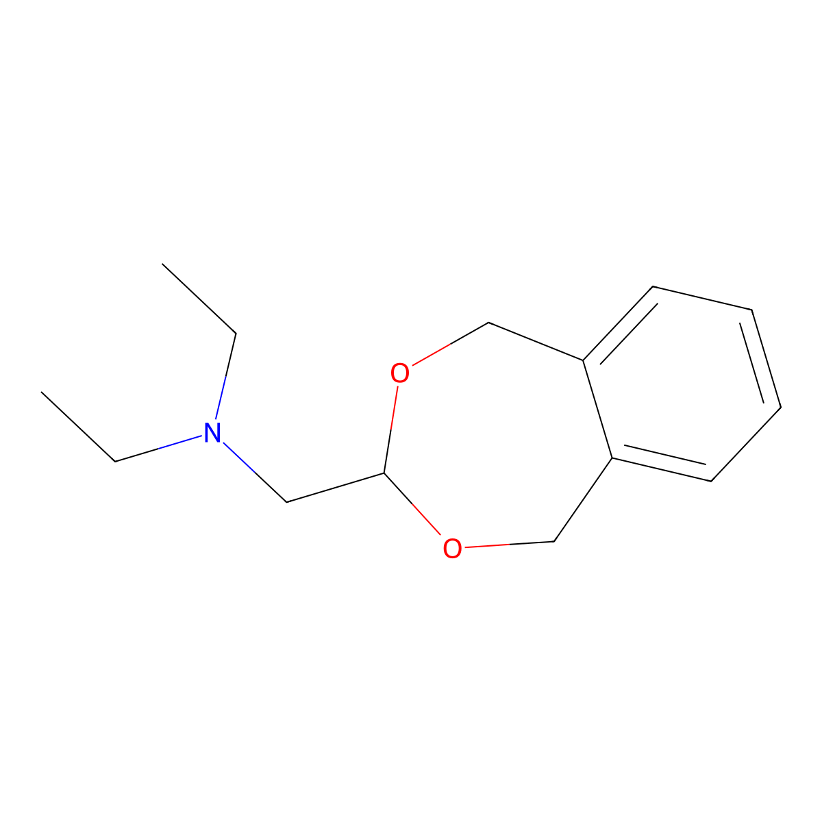 N-(1,5-dihydro-2,4-benzodioxepin-3-ylmethyl)-N-ethylethanamine molecular structure, CAS 364595-92-6
