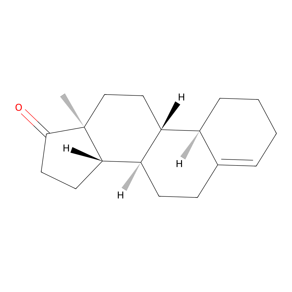 Estr-4-en-17-one molecular structure, CAS 3646-28-4
