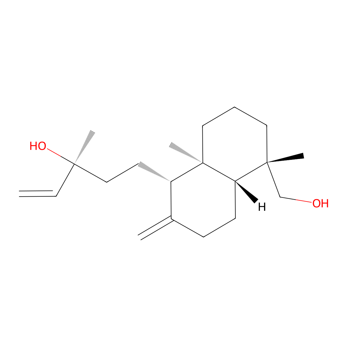 13-Epitorulosol molecular structure, CAS 3650-30-4